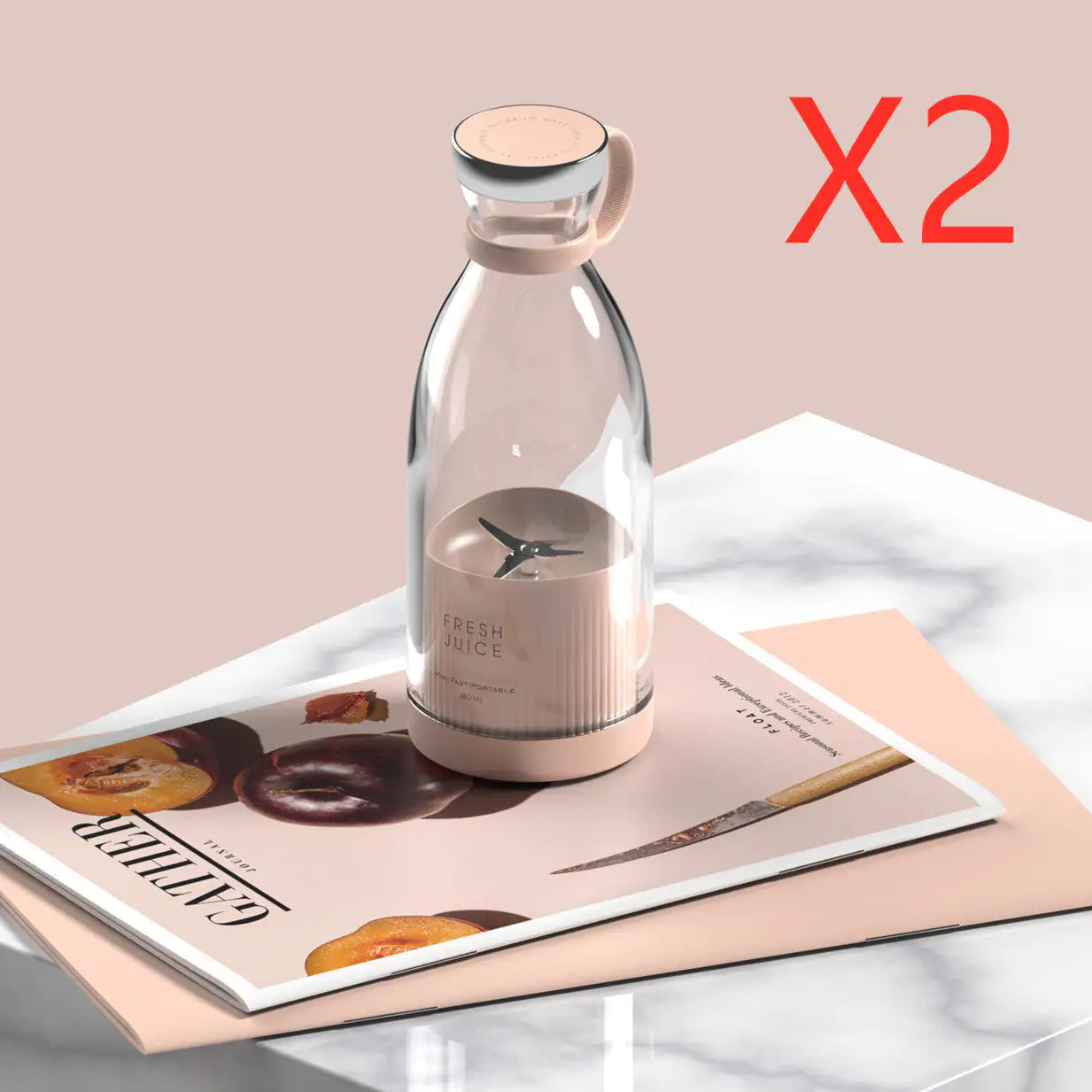 Mini USB Rechargeable Blender Cup 350ML