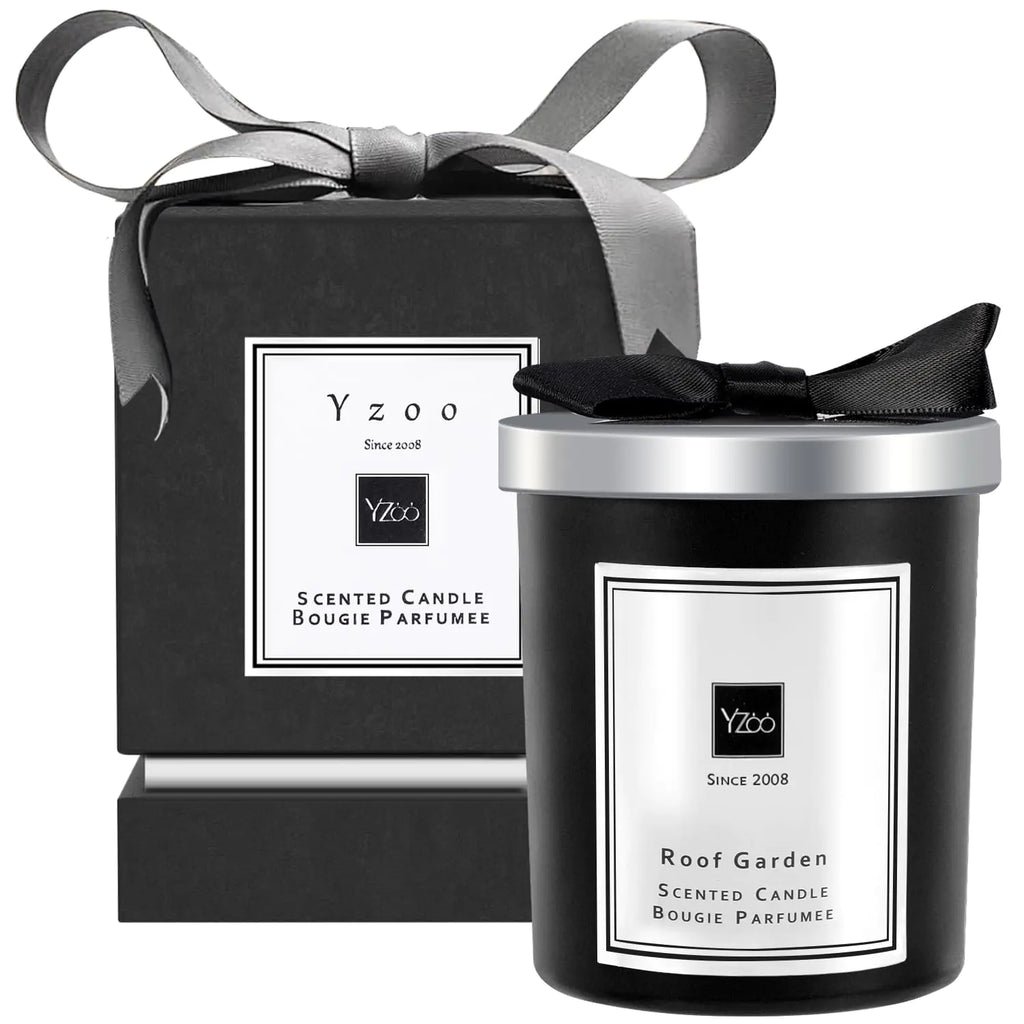 🕯️ Yzoo™ Luxury Masculine Candle – Soy Wax Aromatherapy Candle