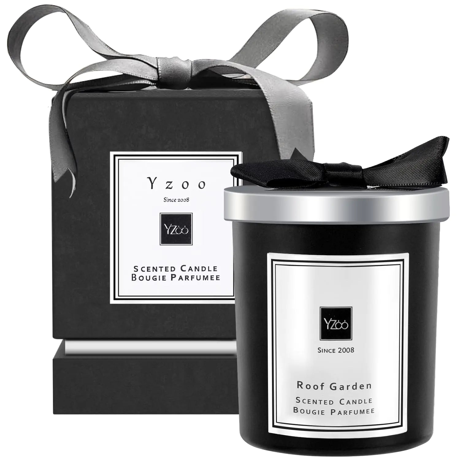 🕯️ Yzoo™ Luxury Masculine Candle – Soy Wax Aromatherapy Candle