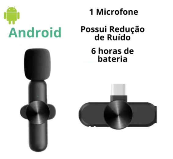 Compact Wireless Clip-On Mic
