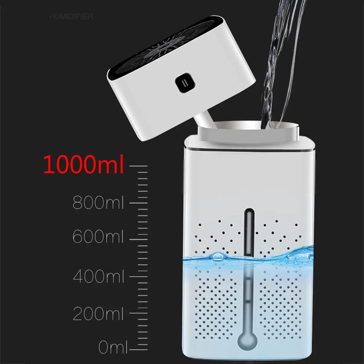 Ultrasonic Air Purifier &amp; Revitalizer | Large 2.5L Capacity | Whisper Quiet | 8+ Hour Timer | Auto Shut-Off