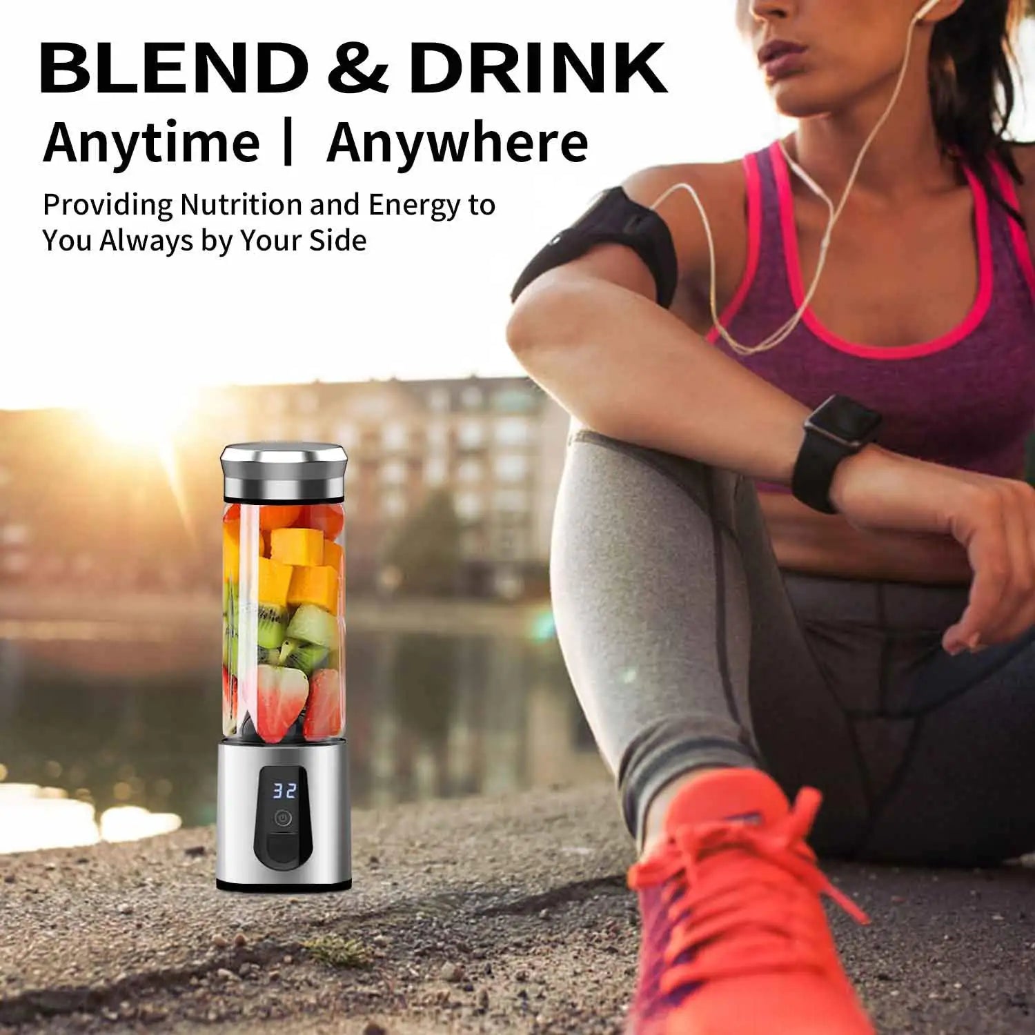 🥤 JuiceUp N Go™ Quick Portable Juicer & Smoothie Blender