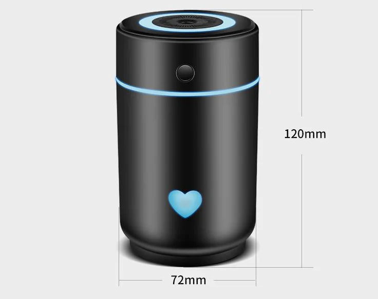 Car Freshener &amp; Air Purifier | Ultrasonic Air Enhancer | Dual Mode | Whisper Quiet | USB Powered