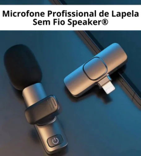 Compact Wireless Clip-On Mic