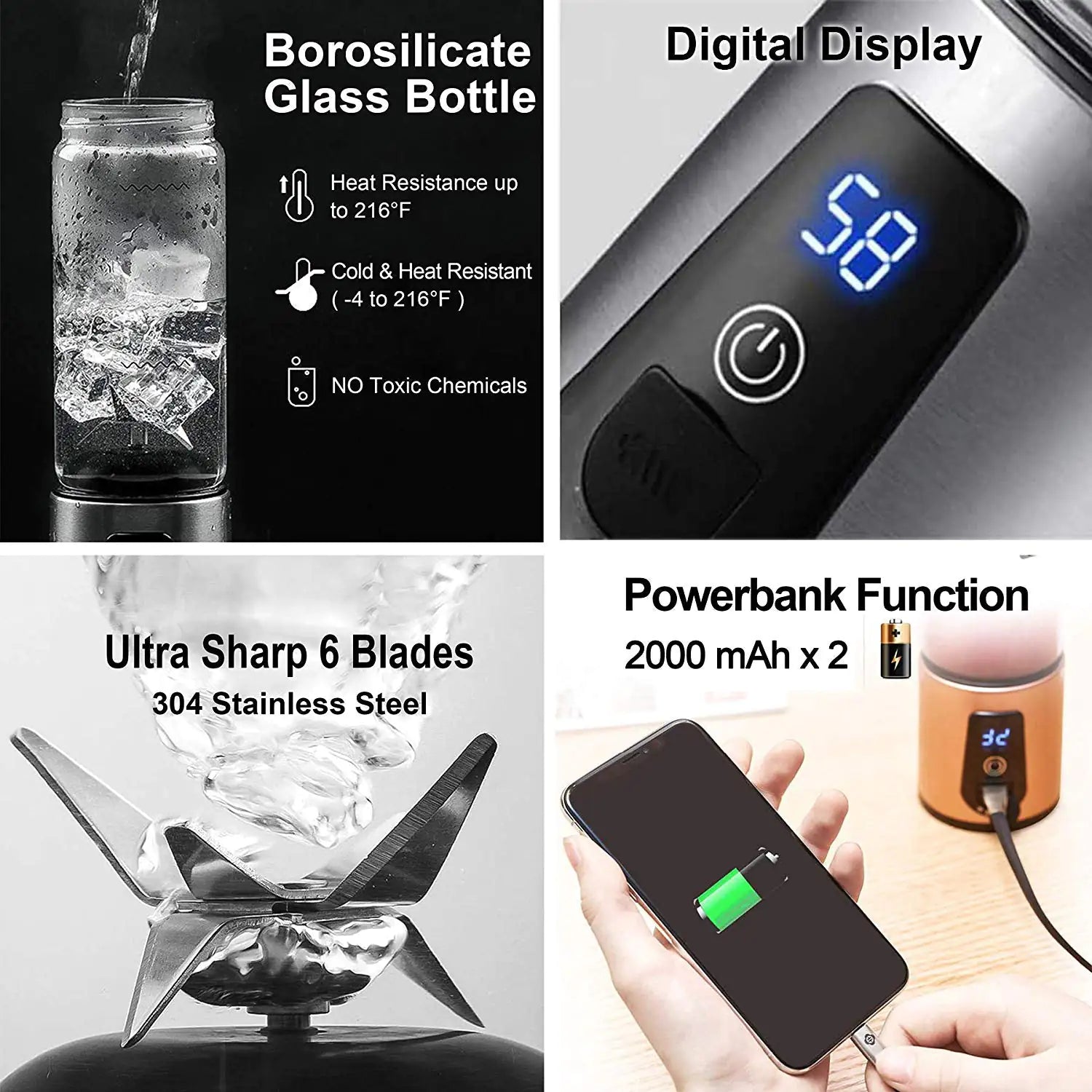 🥤 JuiceUp N Go™ Quick Portable Juicer & Smoothie Blender