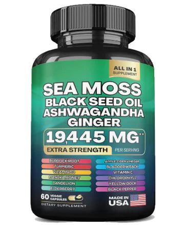 Cata-Kor Sea Moss Superfood Capsules
