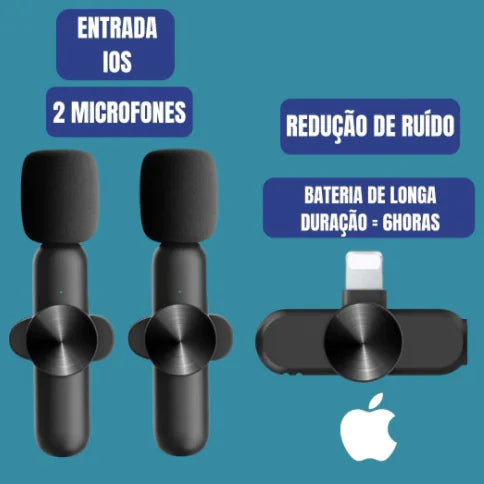 Compact Wireless Clip-On Mic
