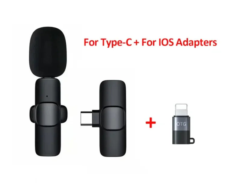Compact Wireless Clip-On Mic